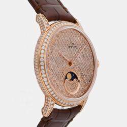 Pre Owned ساعة زينيت إيليت ليدي مونفاز 22.2320.690/79.C713 أوتوماتيك 36 مم مستعملة