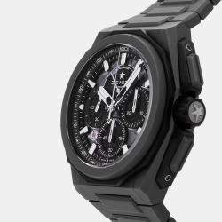 Pre Owned Zenith Defy Extreme 97.9100.9004/02.I001 Black Titanium Automatic Men's Wristwatch 45mm