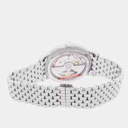 Pre Owned Zenith Elite Ultra Think Lady Moonphase 03.2320.692/81.M232 White Stainless Steel, Mother of Pearl Automatic Men's Wristwatch 36mm