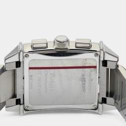 Girard Perregaux Black Stainless Steel Vintage 1945 Ref. 2599 Chronograph Men's Wristwatch 32 mm