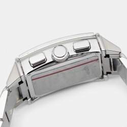 Girard Perregaux Black Stainless Steel Vintage 1945 Ref. 2599 Chronograph Men's Wristwatch 32 mm