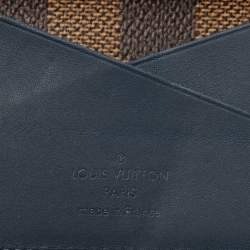 Louis Vuitton Blue Damier Ebene Canvas Pocket Organizer