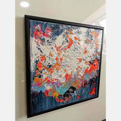 Abstract 2263 By Alex Senchenko, United Kingdom Of Great Britain And Northern Ireland,2022 (40 X 40)