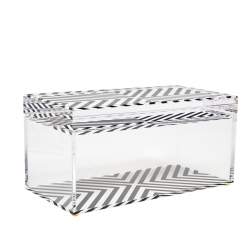 Alexandra von Furstenberg Monochrome X Print Treasure Box L