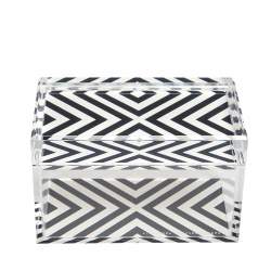 Alexandra von Furstenberg Monochrome X Print Treasure Box S