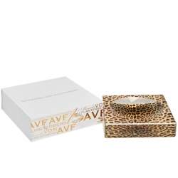 Alexandra von Furstenberg Leopard Print Candy Bowl L