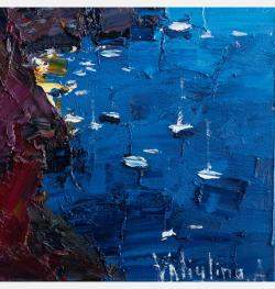 Santorini, Greece By Anastasiya Valiulina, Israel,2023 (60 X 100)
