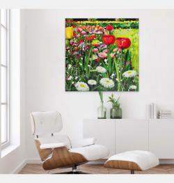 Tulips By Angie Wright, Portugal,2024 (120 X 120)