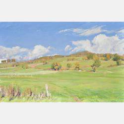 Vingt-Six Octobre, Le Mont Ceneuil By Anne Baudequin, France,2020 (60 X 92)