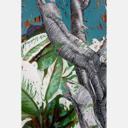 Singaporean Garden By Anne Brenner, France,2023 (162 X 130)