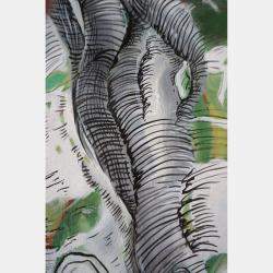 Singaporean Garden By Anne Brenner, France,2023 (162 X 130)