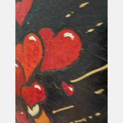 Tirs De Coeurs By Anne-Marie Torrisi, France,2016 (80 X 76)