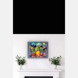 Florale Phantasie By Anne Samson, Germany,2021 (40 X 50)