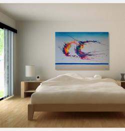 Summer Phenomenon Ii (Spirits Of Skies 140204) By Ansgar Dressler, Germany,2024 (100 X 140)