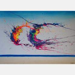 Summer Phenomenon Ii (Spirits Of Skies 140204) By Ansgar Dressler, Germany,2024 (100 X 140)