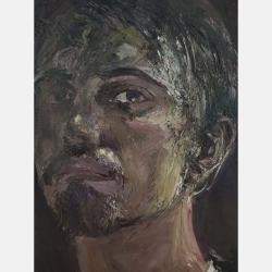 Selfportrait By Artem Brazhnik, Ukraine,2024 (80 X 70)