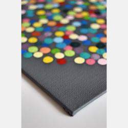 Colorful Dots! By Astrid Stoeppel, Germany,2017 (40 X 40)