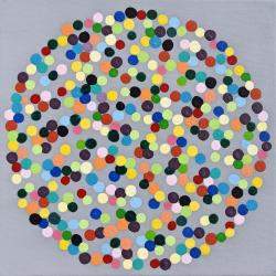 Colorful Dots! By Astrid Stoeppel, Germany,2017 (40 X 40)