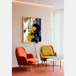 Pre Owned She wanted flowers by Audrey Dupre Mandeville, France, 2023 (80 x 60)