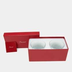 Baccarat Mille Nuts Tumbler Glass Set of 2