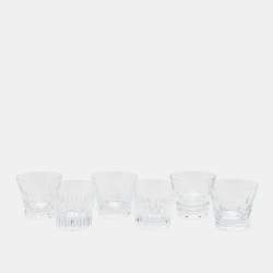 Baccarat Clear Crystal Everyday Glasses Set of 6