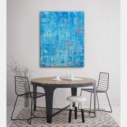 Blue Sensations By Behshad Arjomandi, Spain,2023 (92 X 73)