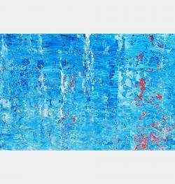 Blue Sensations By Behshad Arjomandi, Spain,2023 (92 X 73)