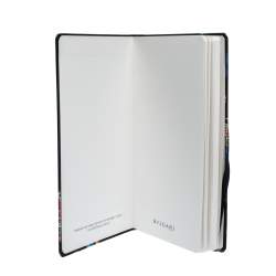 Bvlgari Black Butterfly Print Notebook