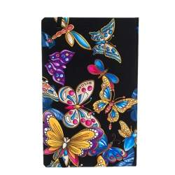Bvlgari Black Butterfly Print Notebook