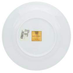 Pre Owned Bvlgari Porcelain Dessert Plate Set
