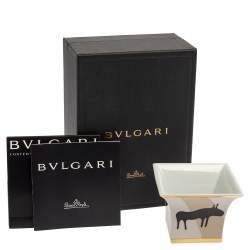 Bvlgari X Rosenthal Pascolo Rupestre Square Candle Holder