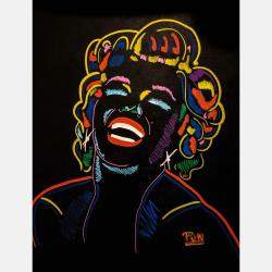 3D Chroma Depth Marilyn M. By Carlos Pun, Peru,2018 (90 X 70)