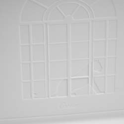 Cartier White/Gold Porcelain Serving Tray