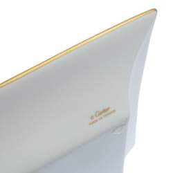 Cartier White/Gold Porcelain Serving Tray