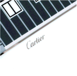 Pre Owned Cartier Panthere Porcelain Ashtray Plate