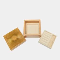Pre Owned Cartier Bird's Eye Maple Jewelry Box