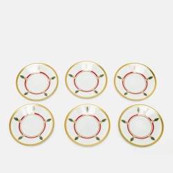 Pre Owned Cartier La Maison de Louis Cartier Limoges Tea Cup and Saucer Set of 6