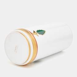 Cartier White Porcelain Panthère de Cartier Vase