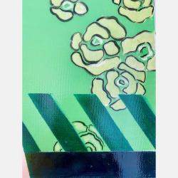 Composition With Flower Painting By Cecilia Setterdahl, United Arab Emirates,2010 (70 X 50)