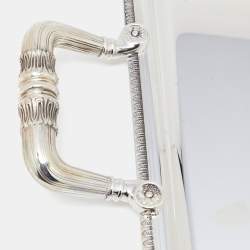 Christofle Malmaison Silver Plated Rectangular Tray