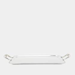 Christofle Malmaison Silver Plated Rectangular Tray