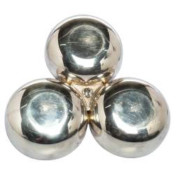 Christofle Vintage Malmaison Silver Plated Triple Bowl Server