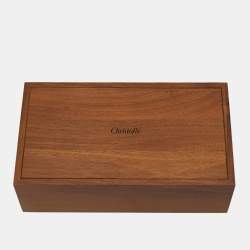 Christofle Silver Plated Metal and Wood Storage Box