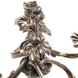Christofle Trianon Silverplated 5 Light Candelabra