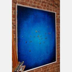 Serial Analog Pixels /Blue By Danny Frede, Germany,2021 (140 X 140)