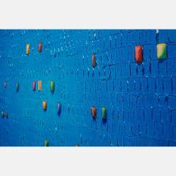 Serial Analog Pixels /Blue By Danny Frede, Germany,2021 (140 X 140)