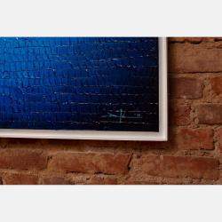 Serial Analog Pixels /Blue By Danny Frede, Germany,2021 (140 X 140)