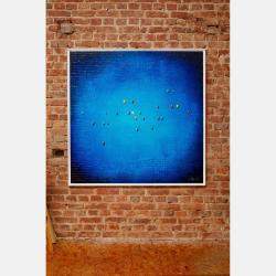 Serial Analog Pixels /Blue By Danny Frede, Germany,2021 (140 X 140)