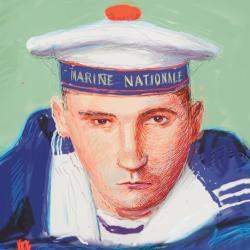 Matelot Kevin Druez 2, by David Hockney, US, 2009 (152.5 x 104)
