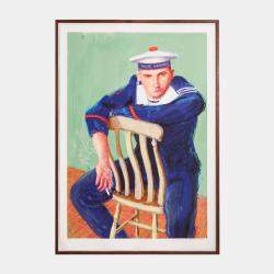 Matelot Kevin Druez 2, by David Hockney, US, 2009 (152.5 x 104)